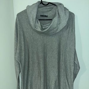 Cowl Neck Tunic Sweater